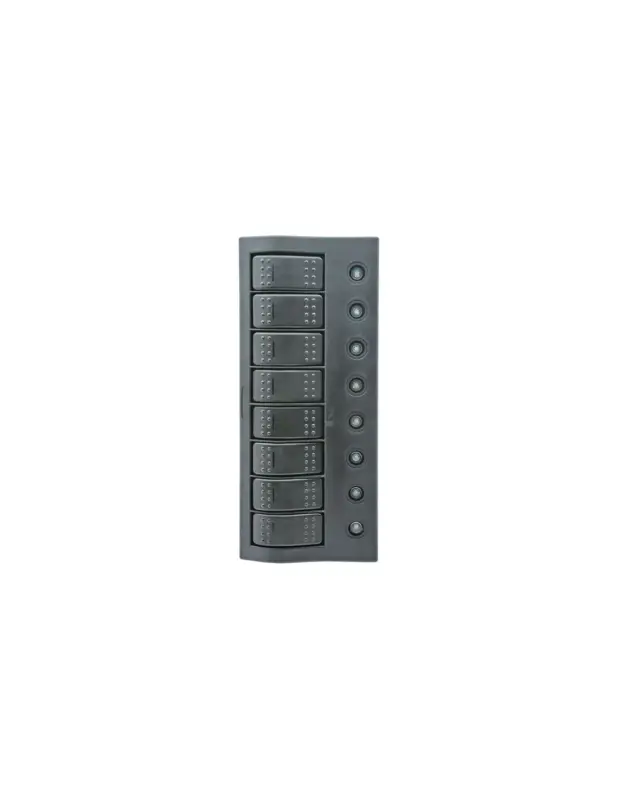 Pannello Elettrico Compact 8 Interruttori Circuit Breaker LED IP66 Ultima Occasione