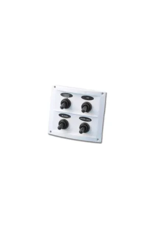 Solo Oggi Pannello di comando Serie Pilot 4 interruttori 12V bianco