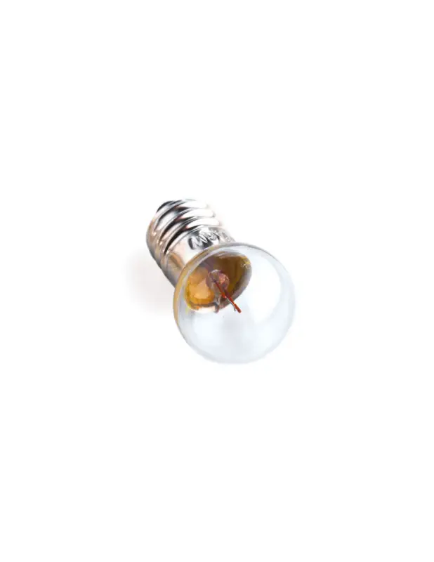 Lampadina ricambio attacco E10 per fanali a pila 1,5V Esclusivo