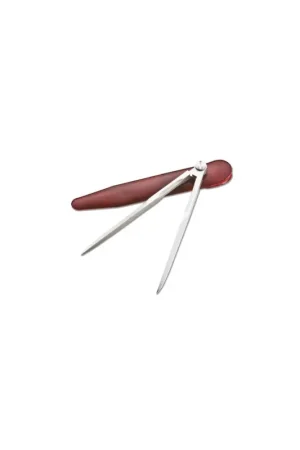 Compasso Satinato Carteggio con Punte Protette 180 mm Esclusivo