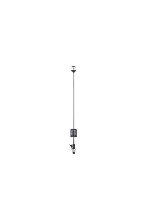 Asta Fanale 360° Alogena Estraibile in Piano con Combi 225° Nera H.1000mm A Buon Prezzo