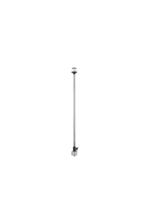 Asta Fanale 360° Alogena Estraibile a Parete Nera H.1000mm TREM Saldi