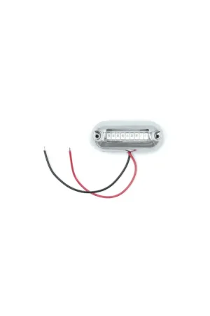 Prezzo Conveniente Luce Subacquea 9 LED AISI 316 Lucidato Specchio - Senza Forare Scafo