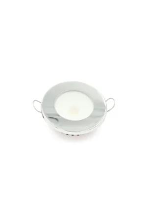 Plafoniera LED Incasso Tonda AUROLED AISI 316L - 3,6W 10-32V Spedizione Espresso