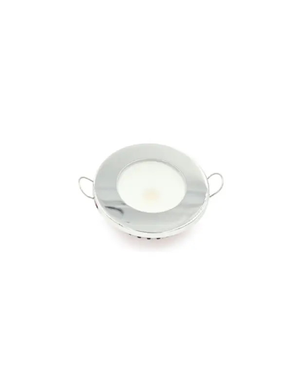 Plafoniera LED Incasso Tonda AUROLED AISI 316L - 3,6W 10-32V Spedizione Espresso