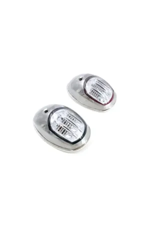 Coppia luci di via «ORIONE» LED basso consumo AISI 316 Promozione Esclusiva