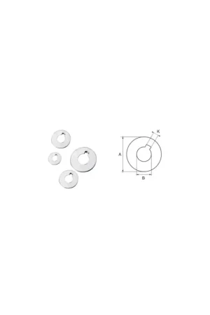 Prezzo Scontato Anodo zinco Radice con rondella inox - Axis Line Ø25-60mm