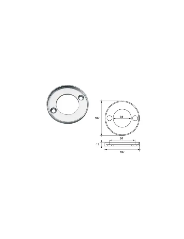 Anodo Volvo-Penta VP002 F-VP-200 zinco o alluminio Prezzo Conveniente