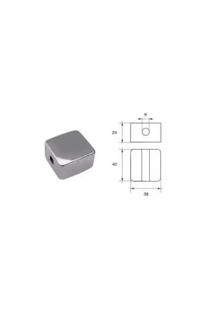 Anodo Bombardier Johnson-Evinrude OM004 zinco/alluminio Offerta Limitata