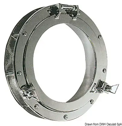 Oblò tondo ottone cromato 268 mm Quantità Limitata