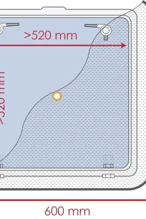 Promozione Esclusiva Zanzariera 490 x 230 mm