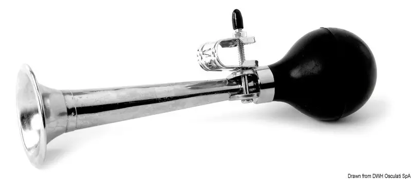 Novità Tromba a pera ottone cromato