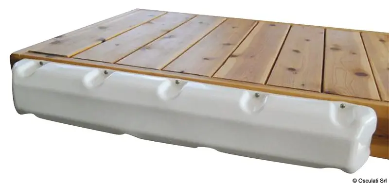 Protezione verticale per pontile in PVC bianca Ordina Subito