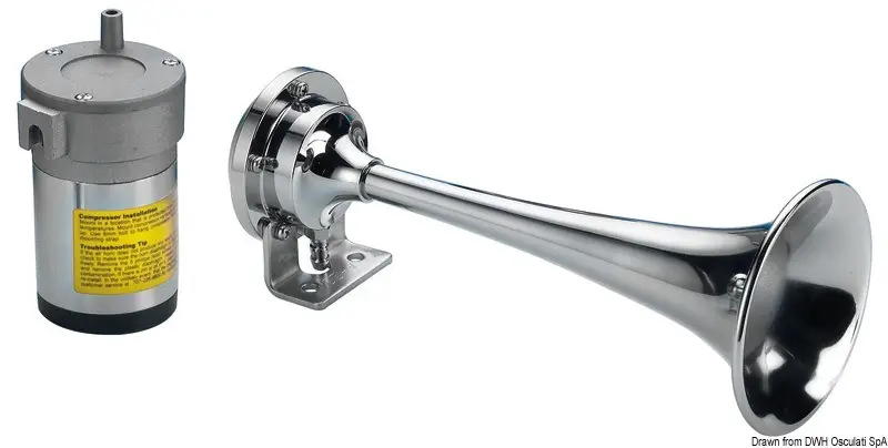 Must-Have Tromba cromata 1 corno 12 V