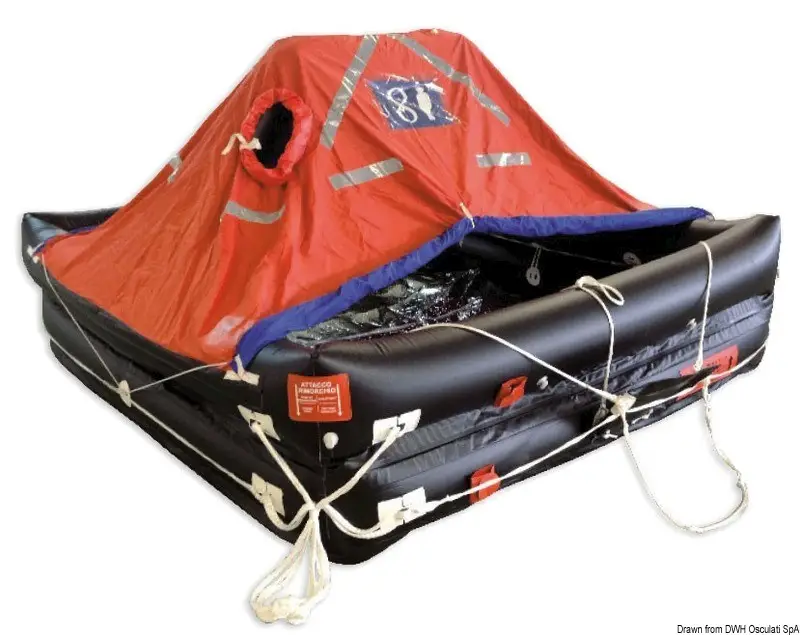 Spedito Oggi Zattere Deep-Sea B Flat 6P 74x37x49 cm