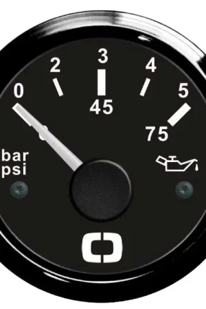 Prezzo Scontato Indicatore pressione olio 0/5 bar nero/nera