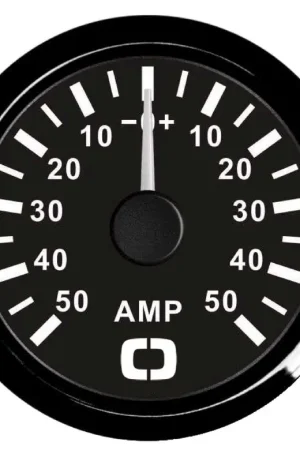 Ultime Pezzi Amperometro con shunt 50 A bianco/lucida