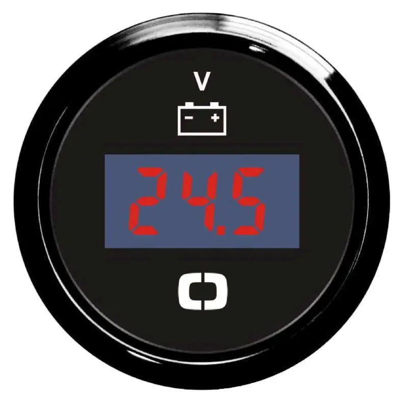 Direttamente Dal Produttore Voltmetro digitale 8/32 V bianco/lucida
