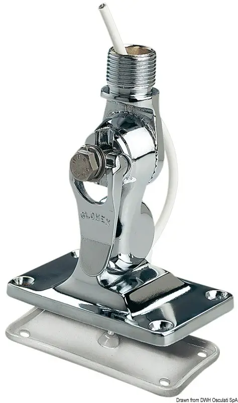 Economico Base antenna Glomex inox