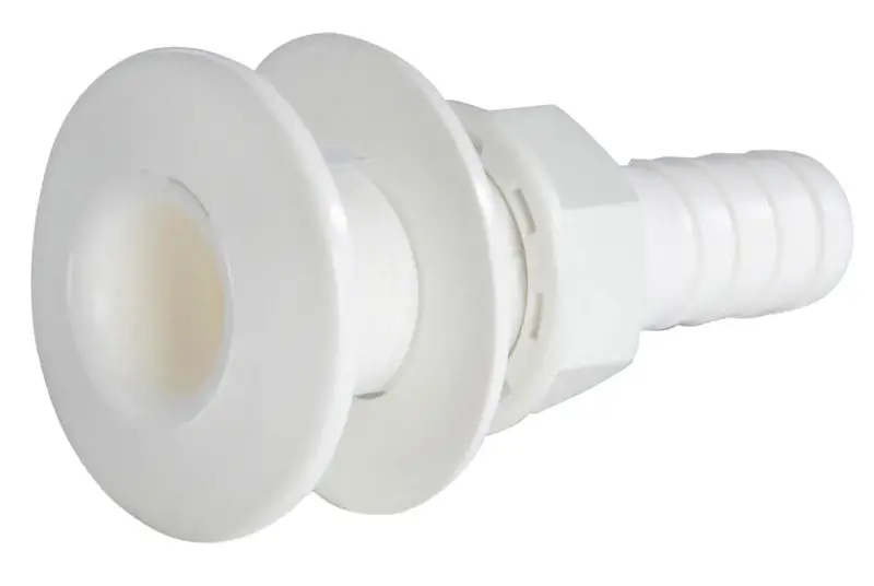 Scarico a mare plastica bianca 1/2" Professionale