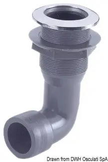 Saldi Scarico plastica 90° - 1/2"