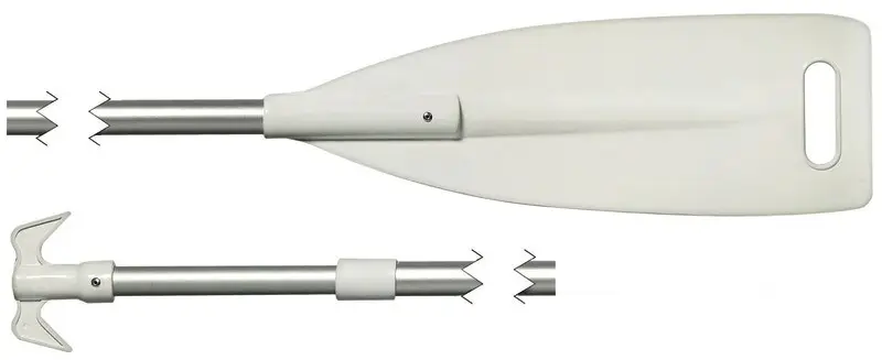 Prezzo Conveniente Pagaia telescopica con gancio 90/160 cm