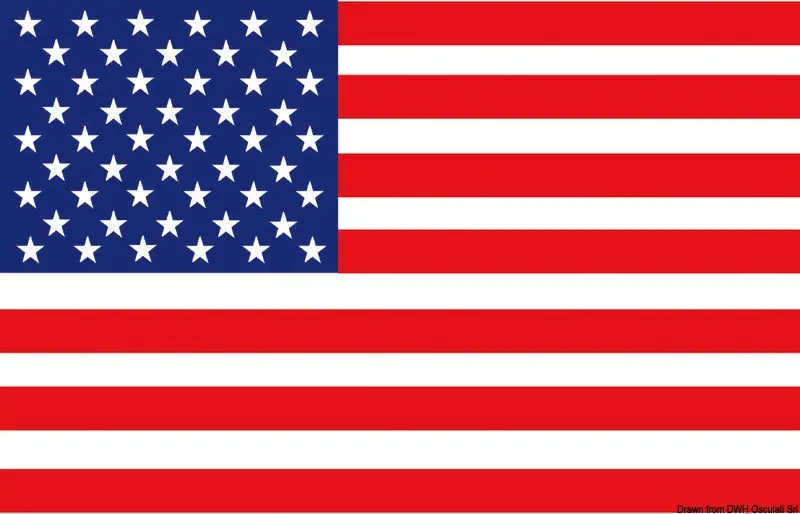 Promozione Esclusiva Bandiera USA 20 x 30 cm