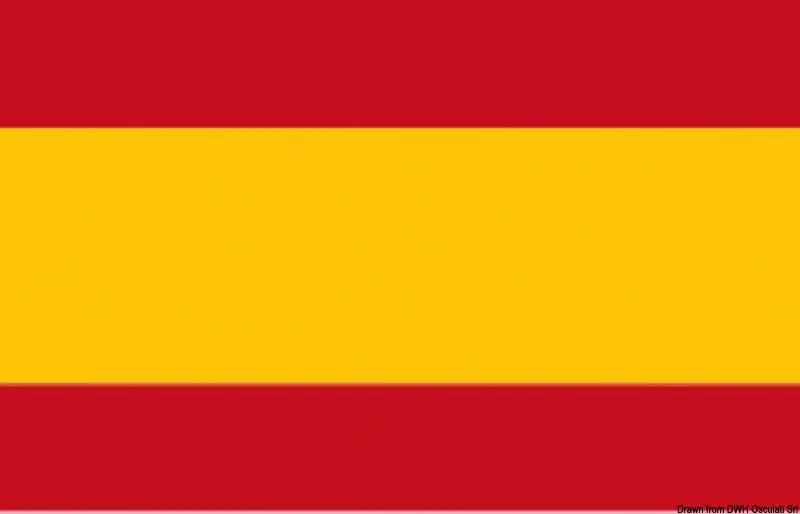 Bandiera Spagna 20 x 30 cm Pagamento Sicuro