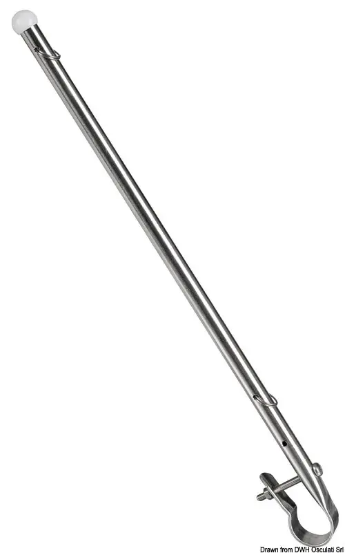 Più Venduto Asta portabandiera inox 400 mm