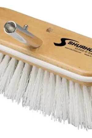 Economico Spazzolone 6" fibre dure bianche