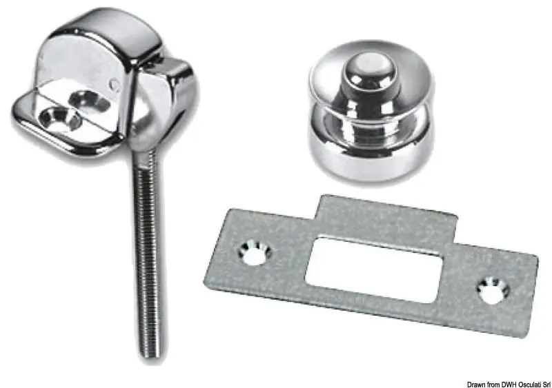 Scrocco a pulsante 38x20 mm Ultime Pezzi