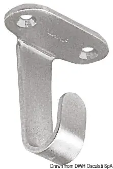 Quantità Limitata Gancio inox a soffitto mm 33