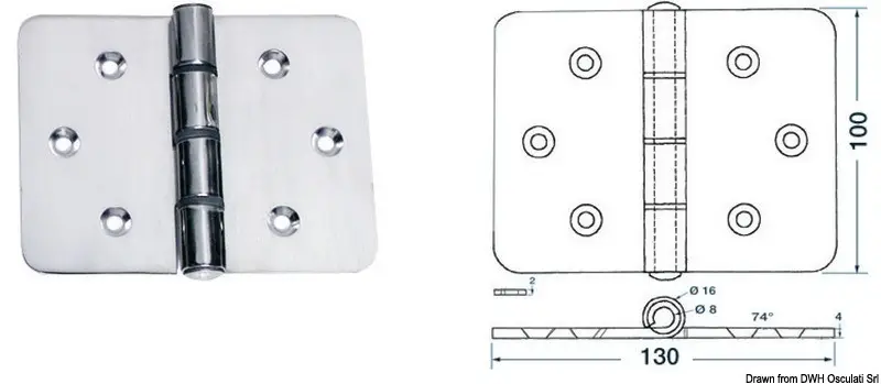 Maxi cerniera 130x100 mm A Buon Prezzo