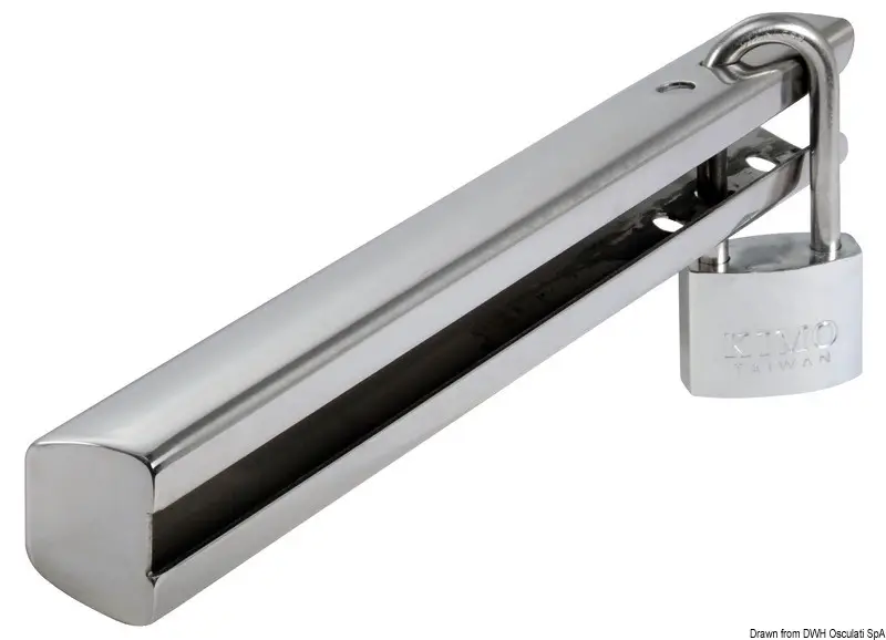 Antifurto inox x motori 230 mm Consegna Rapida