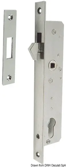 Serratura inox per porte scorrevoli Novità