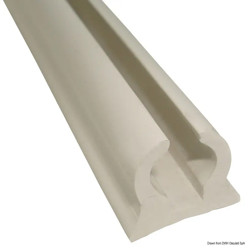 Consegna Rapida Canalina in PVC bianco per tendalini 4 m
